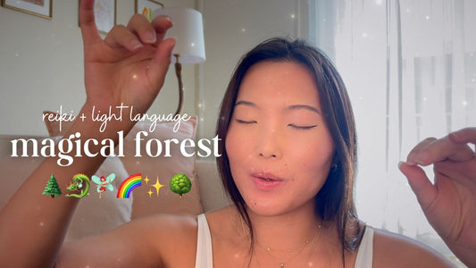 ASMR magic forest meditation with dragons and fairies